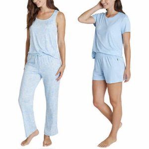 Eddie Bauer Womens 4-Piece Pajama Set